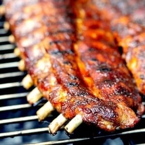 Seasoned pork ribs