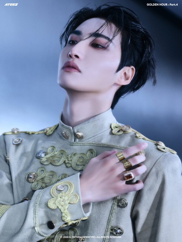 SEONGHWA ATEEZ GOLDEN HOUR Adrenaline Photo