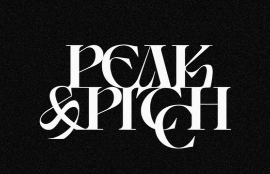 K-POP Male Duo Peak & Pitch Logo