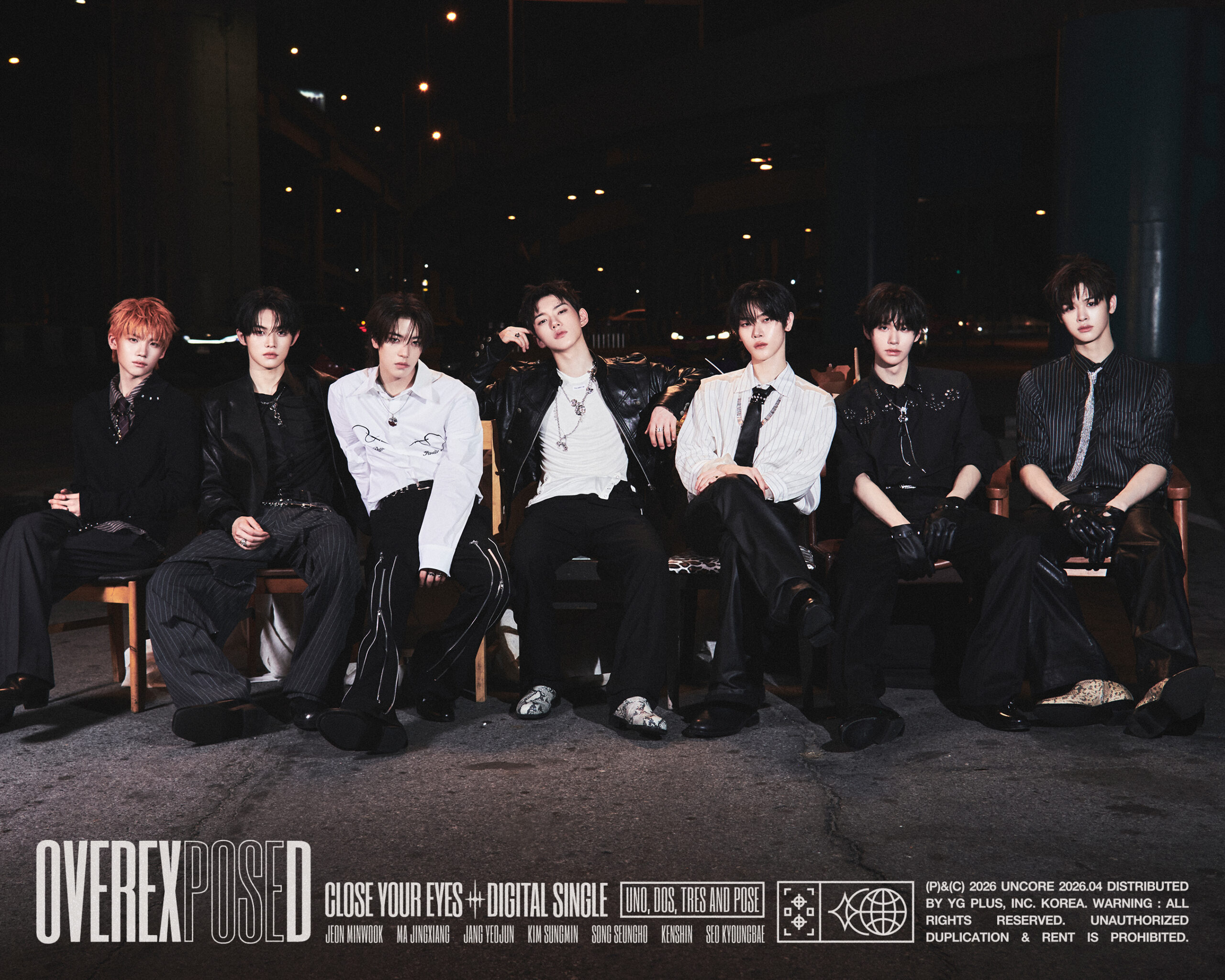 K-POP Boy Group CLOSE YOUR EYES