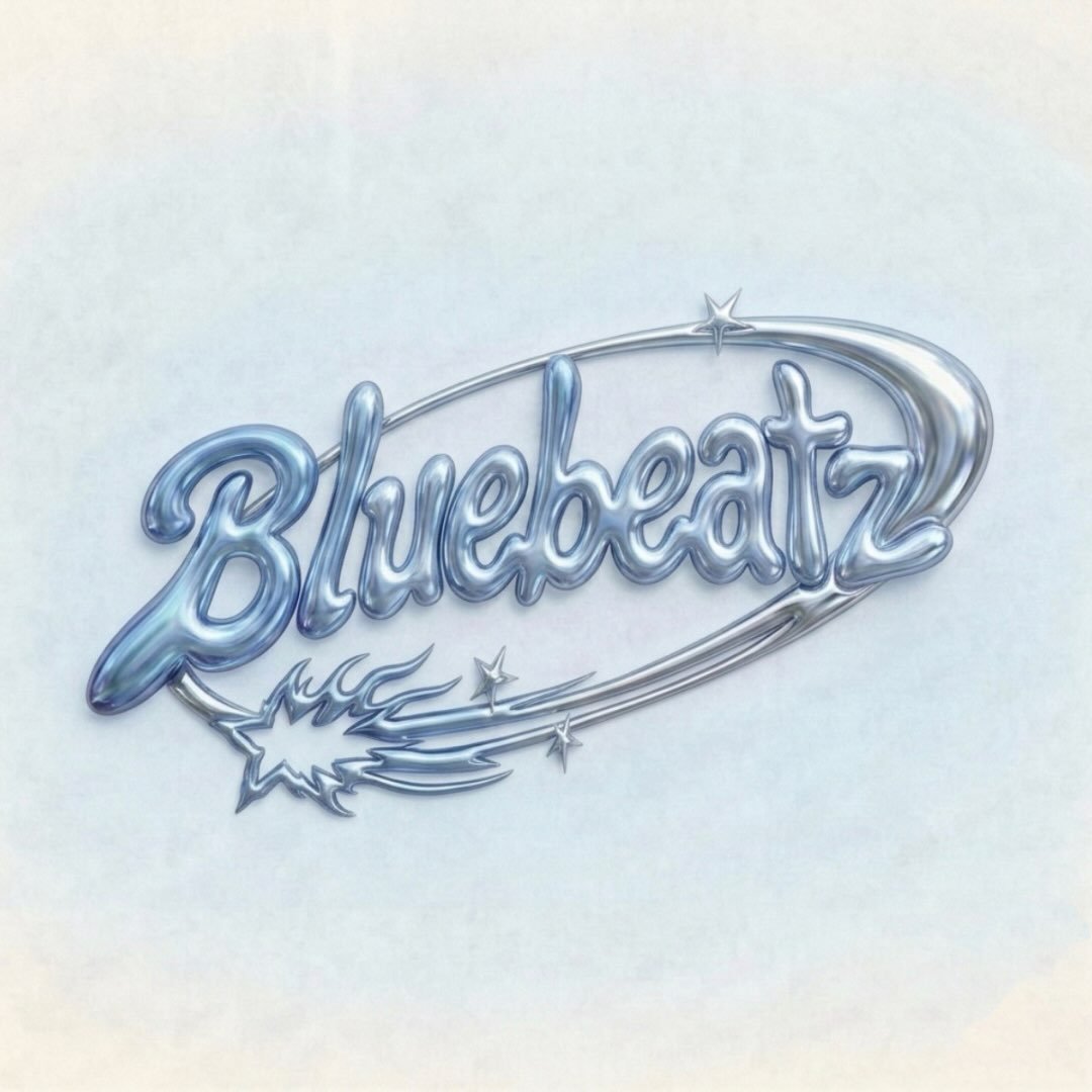 Korean Project Girl Band BLUEBEATZ Logo